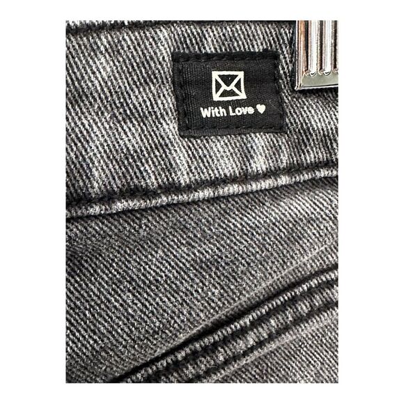 NWT LTJ Letter to Juliet acid black size small denim shorts - Picture 7 of 9